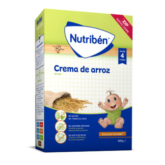Nutriben papilla crema de arroz