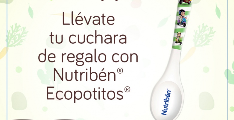 Cuchara de regalo con Nutribén Ecopotitos