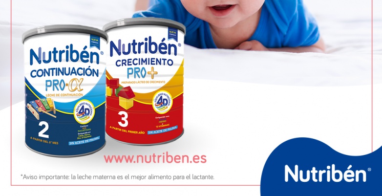 Nueva línea Nutribén proalfa sin aceite de palma