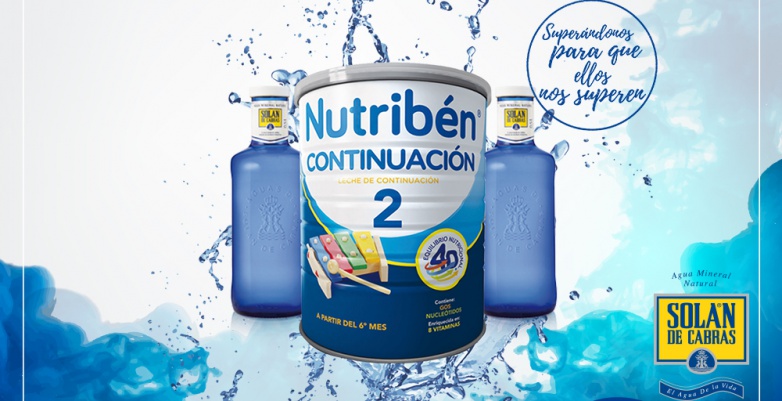 nutribén continuación y Solán de Cabras el equilibrio perfecto