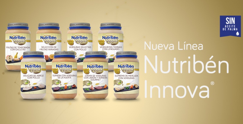 Nutribén lanza sus nuevos potitos Nutribén Innova