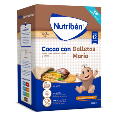Nutriben papilla cacao galletas Maria
