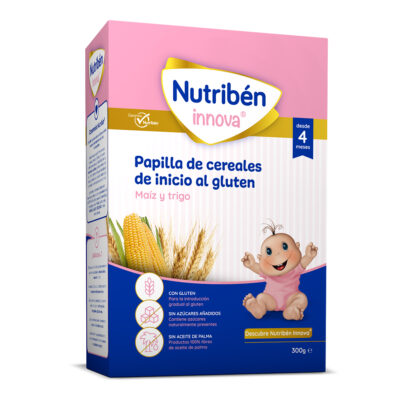 Nutriben innova cereales de inicio al gluten