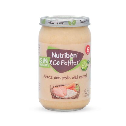 Eco Potito Arroz con pollo de corral ecológico