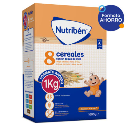 Nutribén® 8 Cereales con un toque de miel (Formato Ahorro)