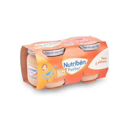 Potito Pera y plátano (Bipack) Sin Almidones